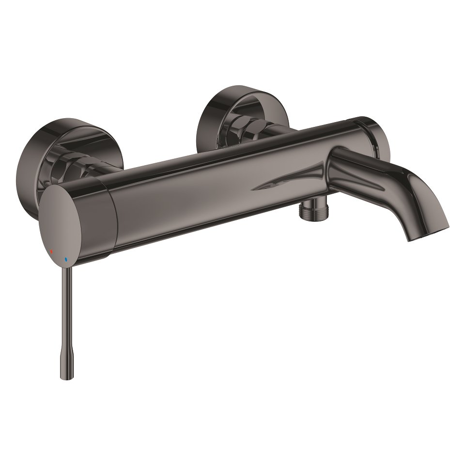 Grohe Essence - vanová nástěnná baterie, Hard Graphite 25250A01