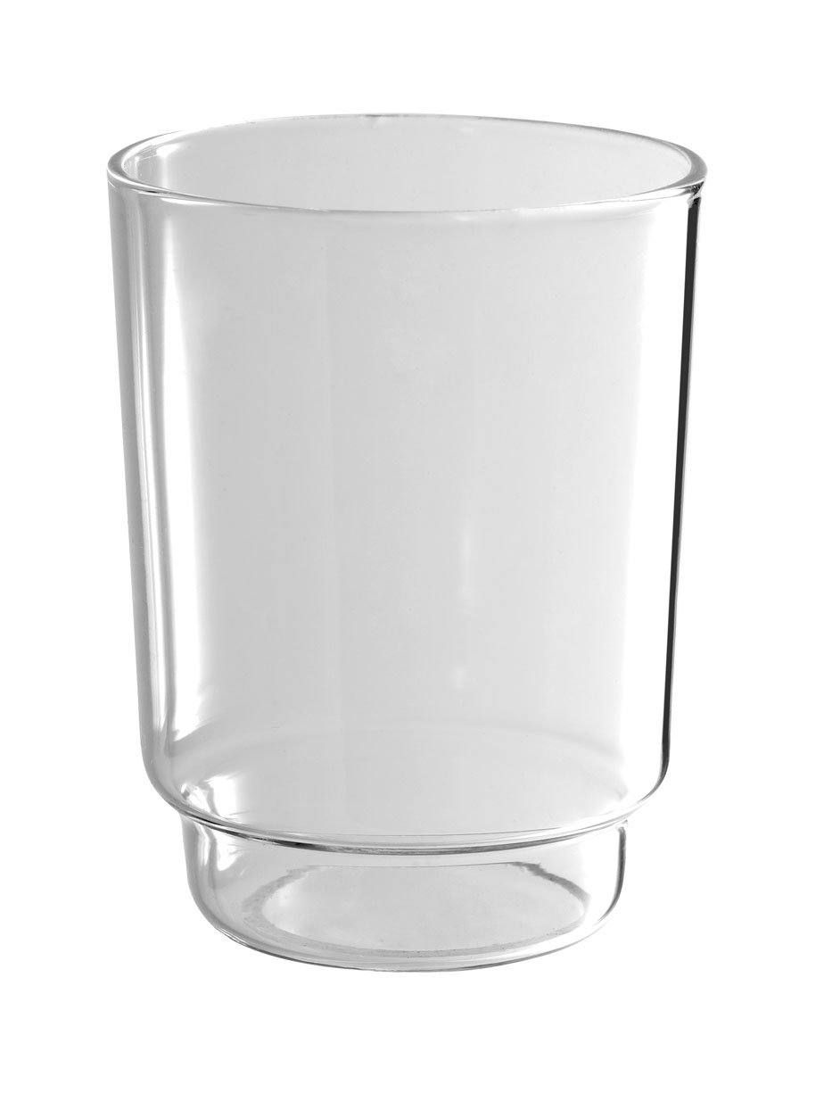 Novaservis Náhradní sklenička k držáku na vatové tyčinky čirá 0182,X