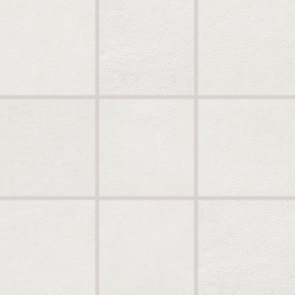 Extra - dlaždice rektifikovaná 9,8x9,8 bílá, tl. 10 mm