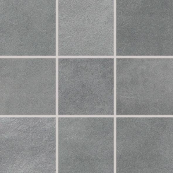 Extra - dlaždice rektifikovaná 9,8x9,8 šedá, tl. 10 mm