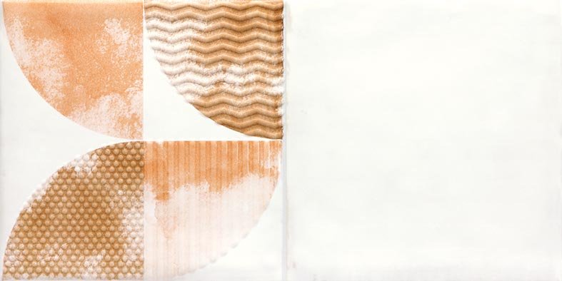 Retro - inzerto SET 20x40 cihlová