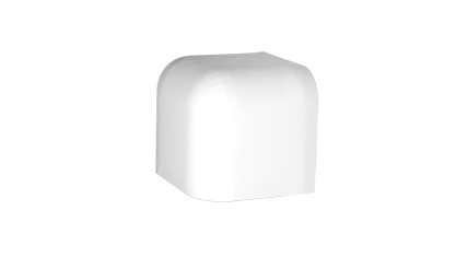 Color Two (WHITE) - vnější roh 2,4x2,4 bílá matná, mrazuvzdorná GTVR4023