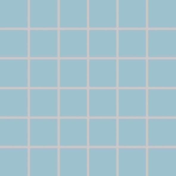 Color Two (RAL 2408015) - dlaždice mozaika 5x5 modrá matná, mrazuvzdorná GDM05003