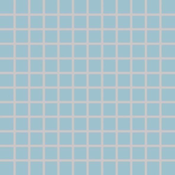 RAKO Color Two (RAL 2408015) - dlaždice mozaika 2,5x2,5 modrá matná, mrazuvzdorná GDM02003, cena za 1.000 m2