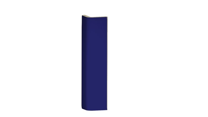Color Two (RAL 2902035) - hrana vnější 2,4x20 modrá matná GSEAP005