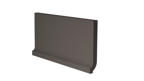 Taurus Color (07 S Dark Grey) - sokl s požlábkem 20x9 šedý