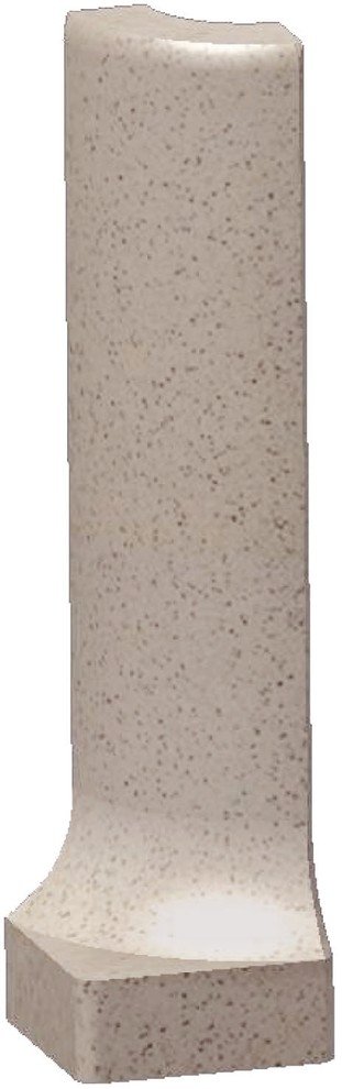 Taurus Granit (68 S Cuba) - vnější roh sokl 2,3x9 cm hnědošedá TSERB068