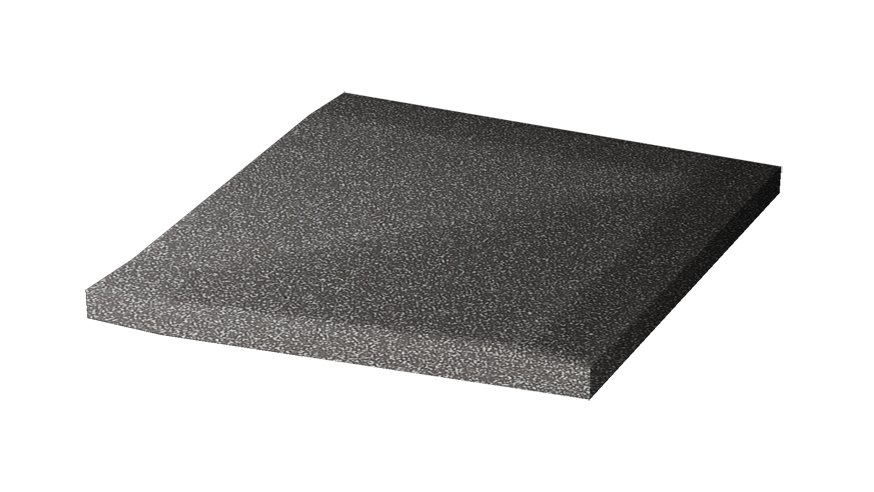 Taurus Granit (69 ABS Rio Negro) - bezbariérová tvarovka rohová 10x10 černá, R10 B TTR11069