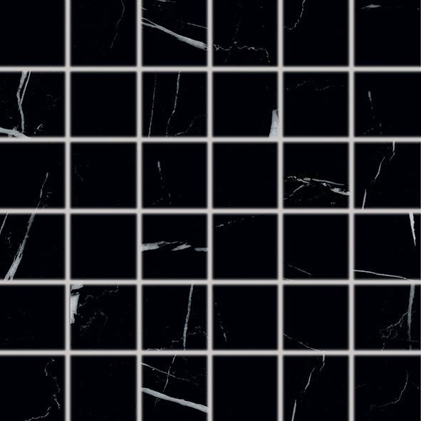 Flash - dlaždice mozaika 5x5 černá DDM06833