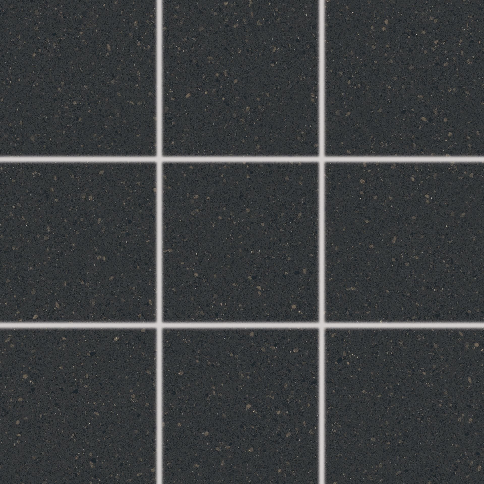 Compila Coal - dlaždice rektifikovaná 9,8x9,8 hnědočerná