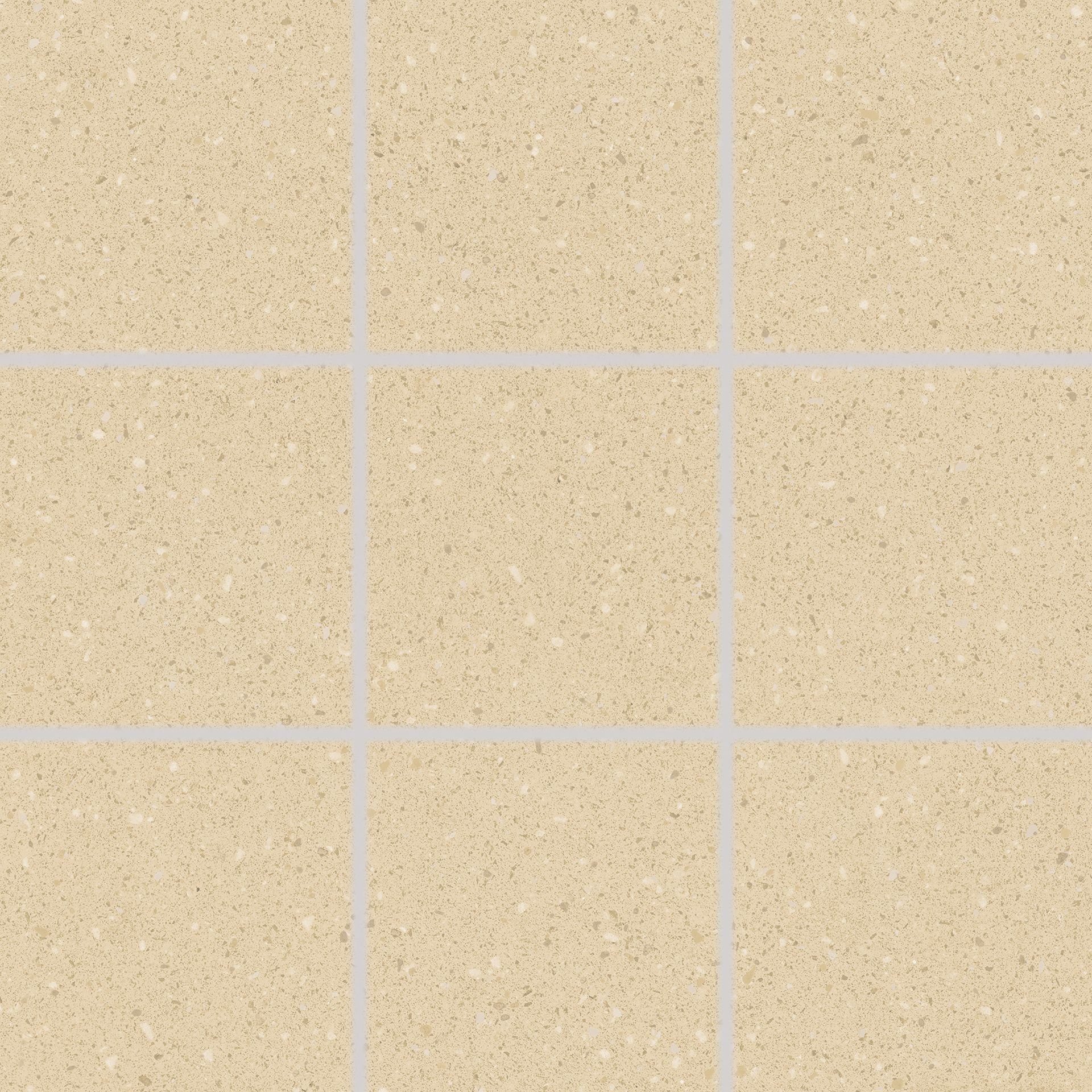 Compila Sand - dlaždice rektifikovaná 9,8x9,8 okrová