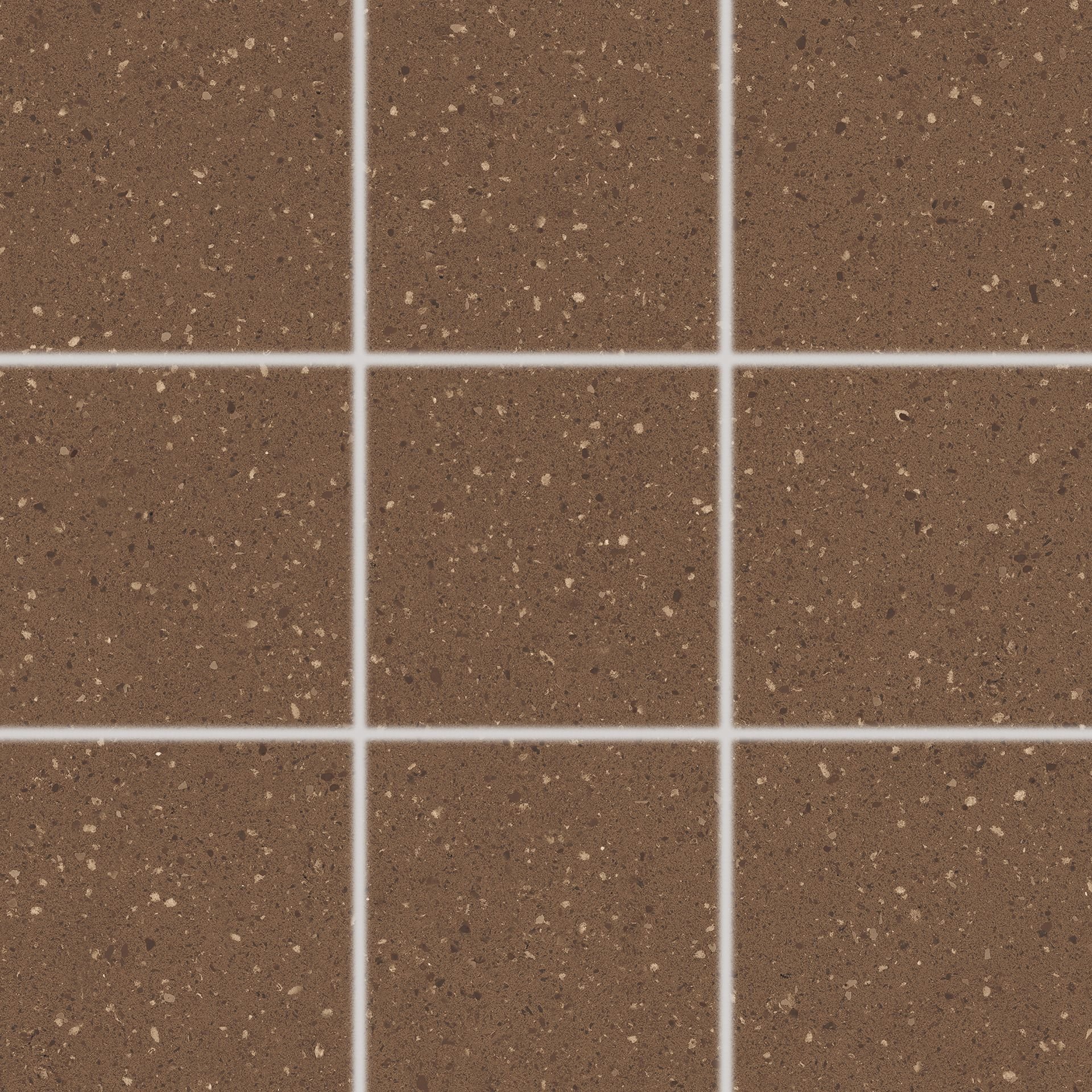 Compila Cotto - dlaždice rektifikovaná 9,8x9,8 hnědočervená