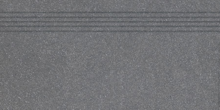 Block - schodovka rektifikovaná 29,8x59,8 černá, tl. 9 mm