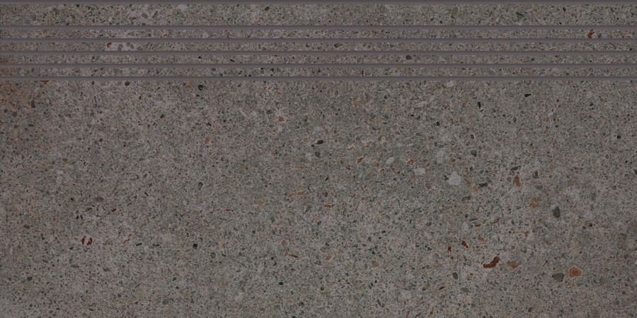 Piazzetta - schodovka rektifikovaná 29,8x59,8 černá, tl. 9 mm