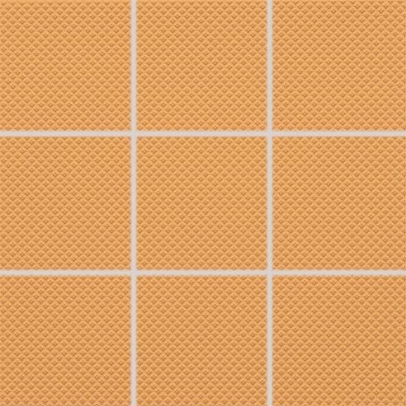 Color Two (RAL 0607050) - dlaždice mozaika 10x10 oranžová matná, R10 B, mrazuvzdorná GRS0K650