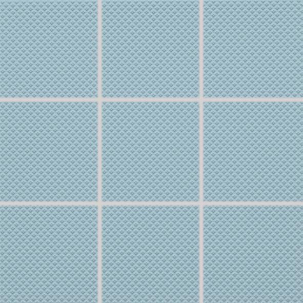 Color Two (RAL 2408015) - dlaždice mozaika 10x10 modrá matná, R10 B, mrazuvzdorná GRS0K603
