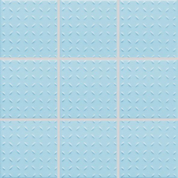 Color Two (RAL 2408015) - dlaždice mozaika 10x10 modrá matná, C, mrazuvzdorná GRH0K263