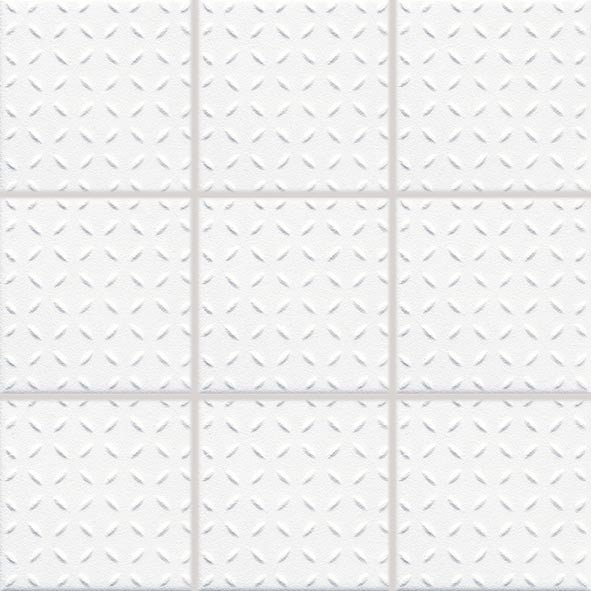 Color Two (WHITE) - dlaždice mozaika 10x10 bílá matná, C, mrazuvzdorná GRH0K223