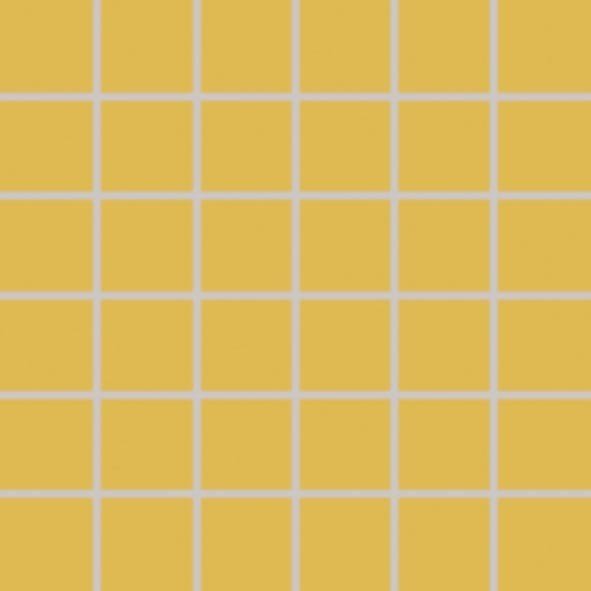 Color Two (RAL 0858070) - dlaždice mozaika 5x5 žlutá matná, mrazuvzdorná GDM05142