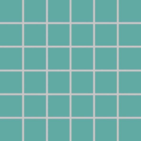 Color Two (RAL 1907025) - dlaždice mozaika 5x5 tyrkysová matná, mrazuvzdorná GDM05467