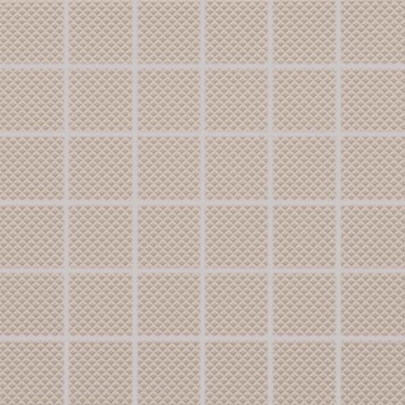 Color Two (RAL 0508010) - dlaždice mozaika 5x5 béžová matná, R10 B GRS05608