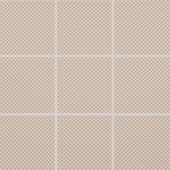 Color Two (RAL 0508010) - dlaždice mozaika 10x10 béžová matná, R10 B GRS0K608