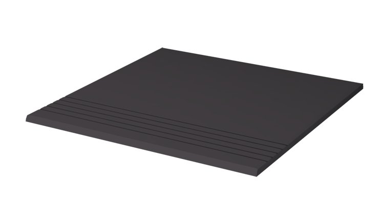 Taurus Color (19 ABS Black) - schodovka 30x30 černá, R10 B TCP34019
