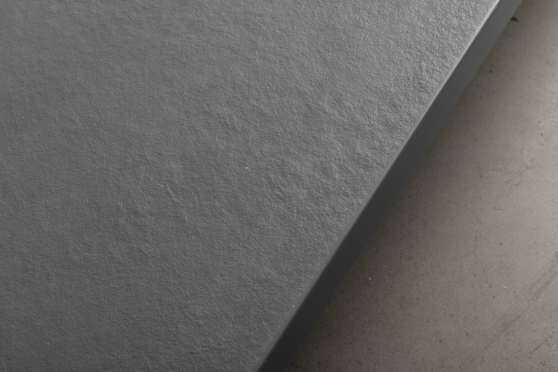 Náhled Treneca 90x90 vanička z litého mramoru, řezatelná, čtvercová, šedá mat