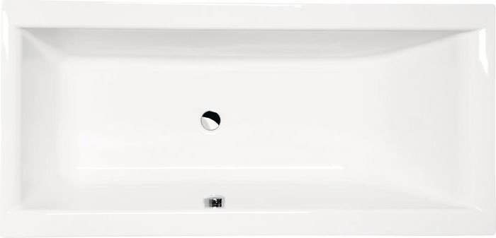 Cleo obdélníková vana 180x80x48 cm, bílá