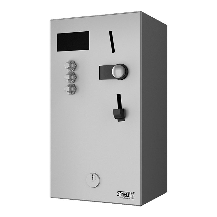 SLZA 01M - Mincovní a žetonový automat pro jednu až tři sprchy – přímé ovládání 88011 Sanela