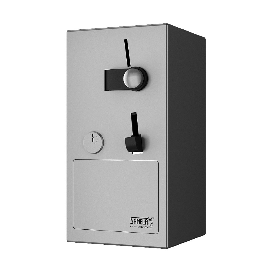 SLZA 03N - Mincovní a žetonový automat pro jednu sprchu - interaktivní ovládání 88033