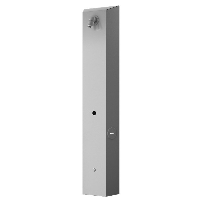 Sanela SLZA 31- Nerezový sprchový nástěnný žetonový RFID panel - pro jednu vodu, 24 V DC 89310 Sanela
