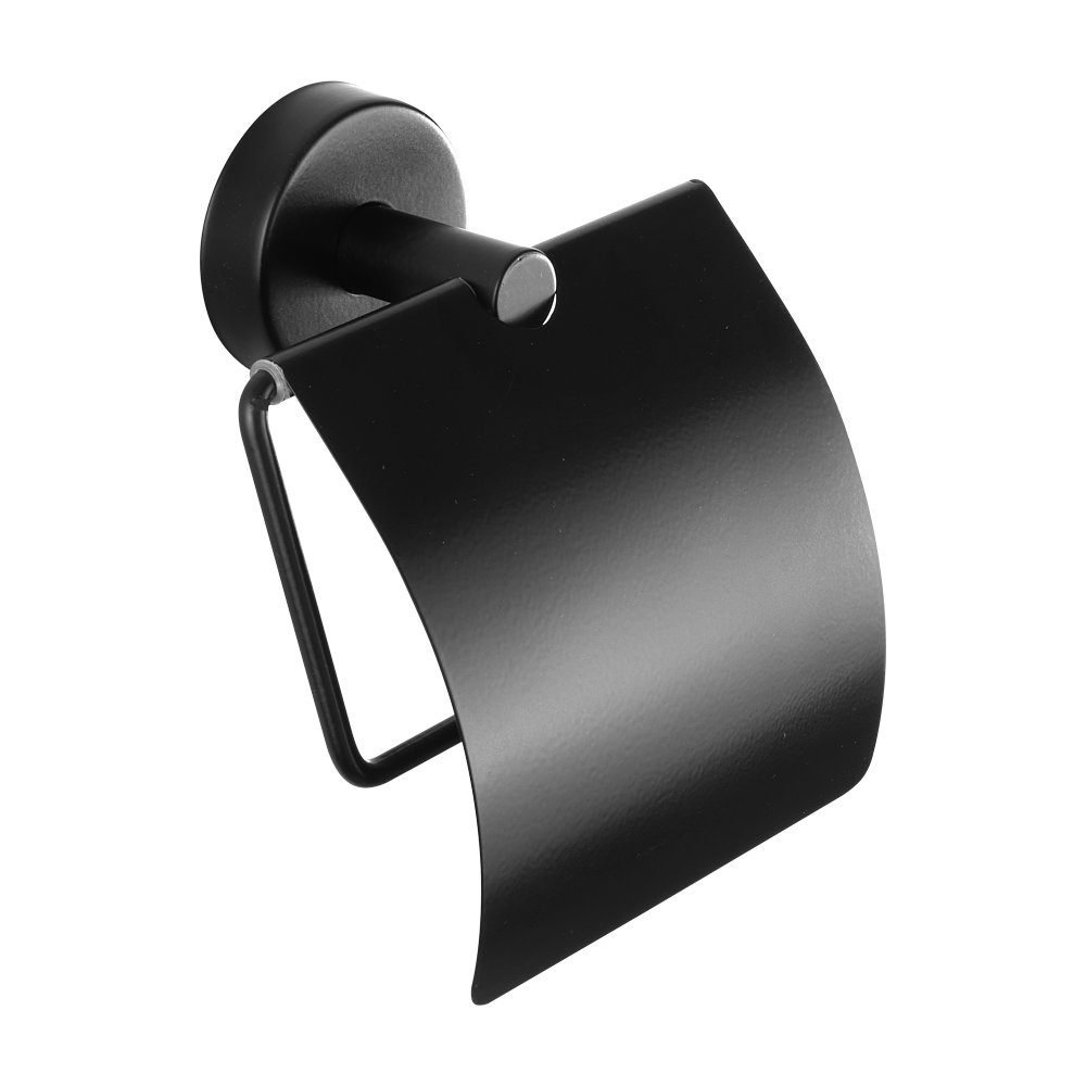 SLZN 09N - Nerezový držák na toaletní papír, černý 95091