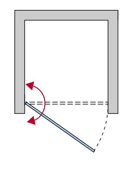Náhled CA1C - jednokřídlé dveře levé 75 cm