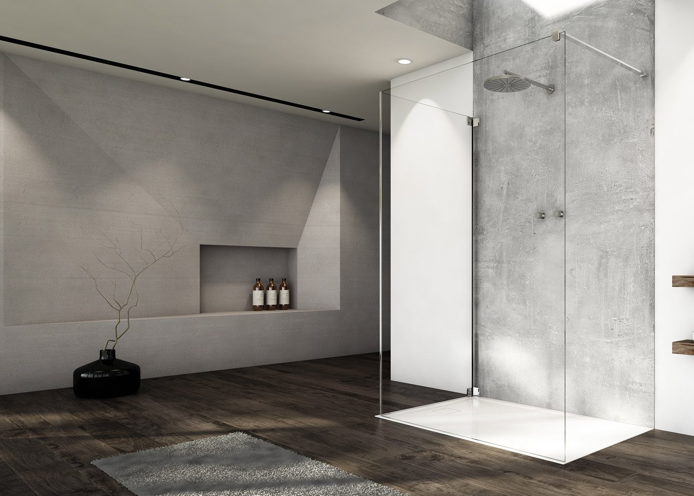 Náhled CAT4 - pevná stěna samostatná 70 cm