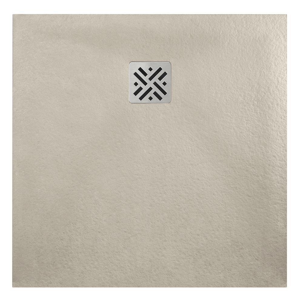 Dune - čtvercová sprchová vanička 90x90, Mineralite