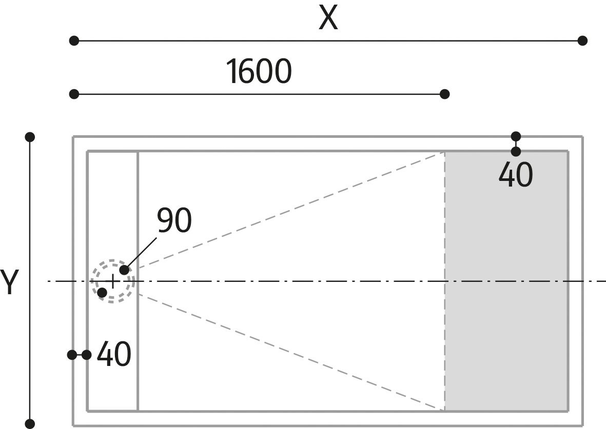 Náhled Rug Wet and Dry bílá - ATYP obdélníková sprchová vanička 170-199 x 90-120, PlyLite