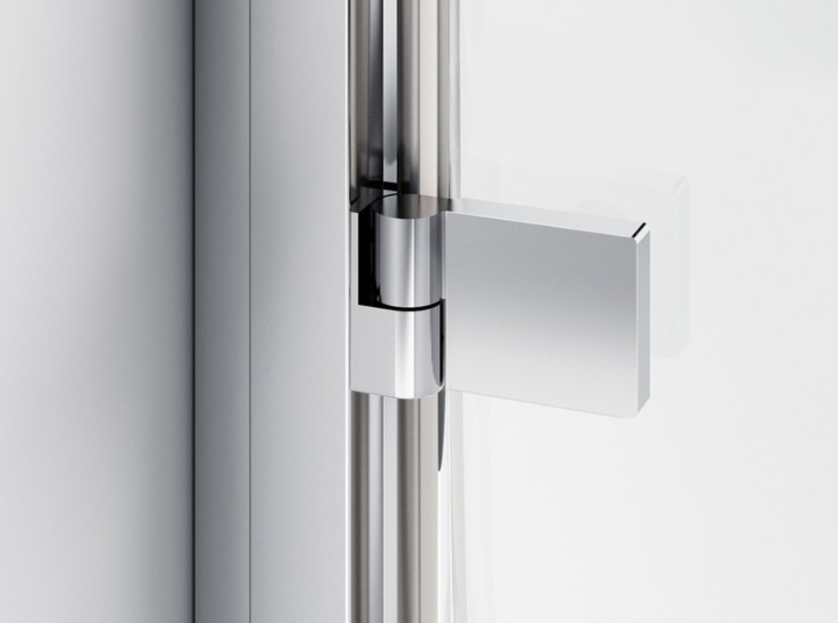 Náhled AN1C - jednokřídlé dveře levé 75 cm, profil aluchrom