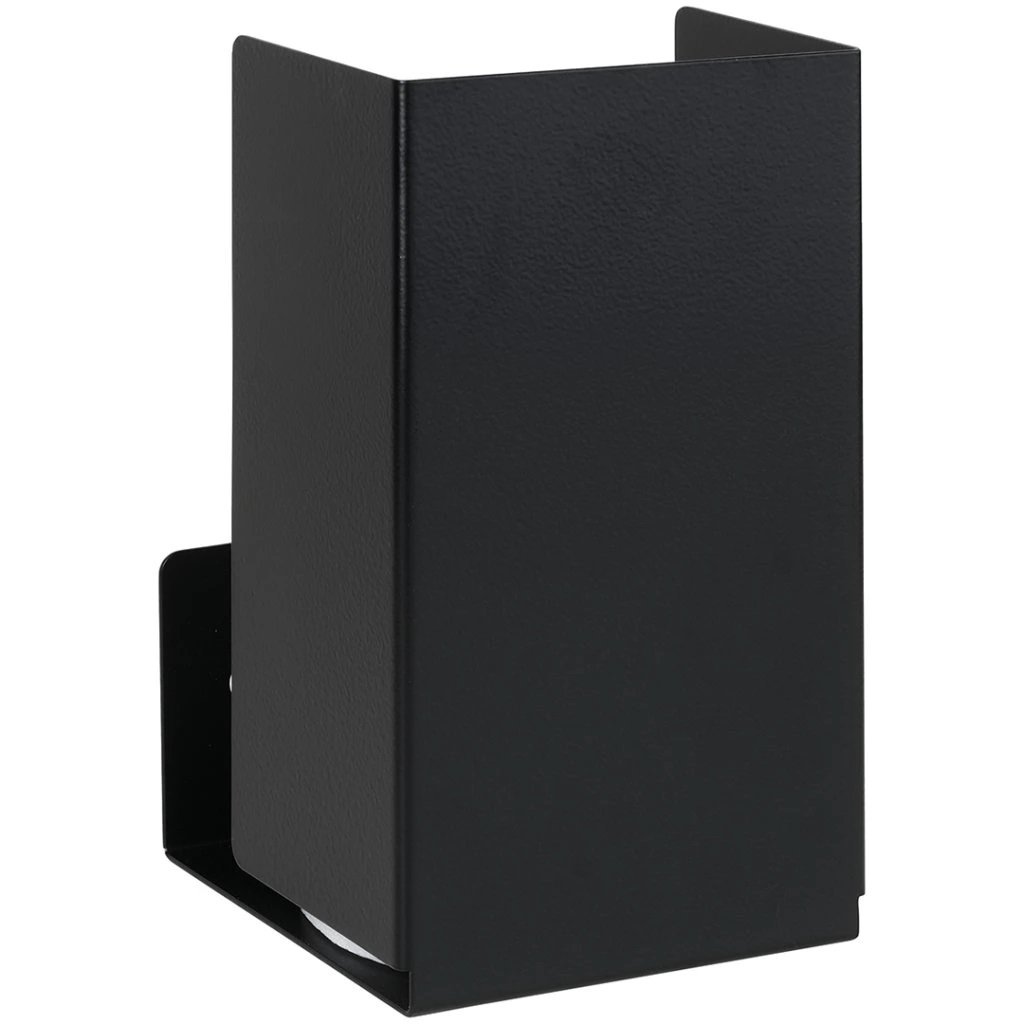 Living - držák toaletního papíru rezervní, nerez, černá