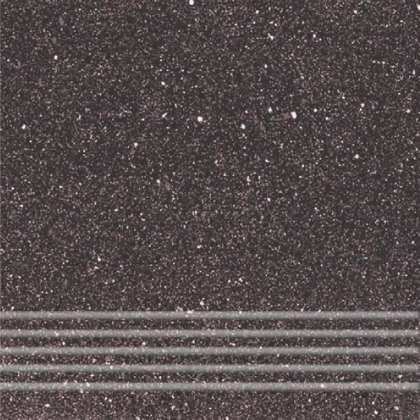 Quarzite QZ14 natura - schodovka 30x30 černá matná 123705