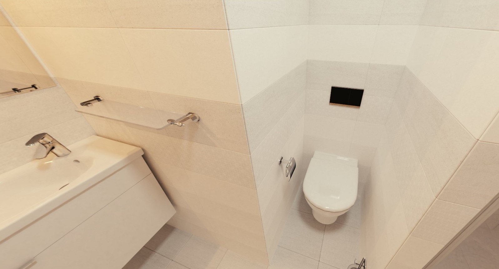 3D návrh - koupelna Garda 360 3d Garda