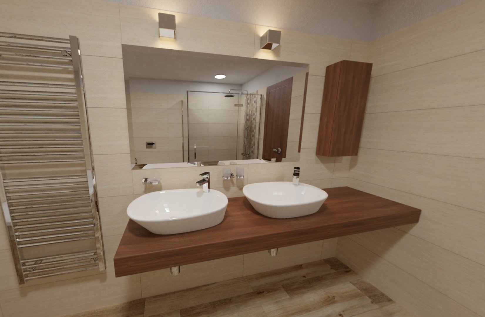 3D návrh - koupelna Rako Lazio 3d 360 Lazio 2020