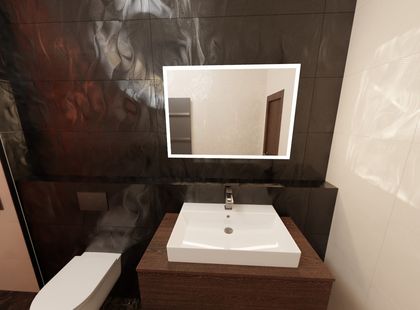 3D návrh - koupelna Queen 2022 3d queen 2022